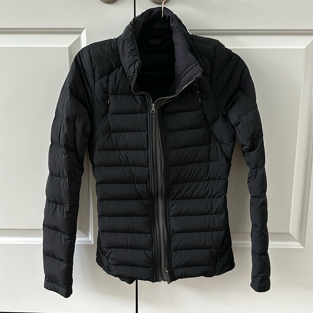 Lululemon down filled puffer jacket